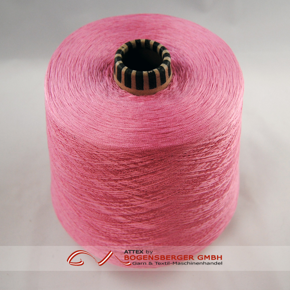 Reinseide - rose, 120/2 Nm, ca. 500g